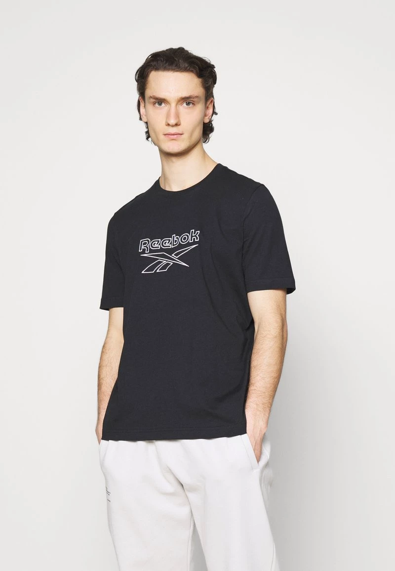 Reebok Classic Homme VECTOR TEE T Shirt Imprimé Black 1 Reebok Classic Homme VECTOR TEE T Shirt Imprimé Black
