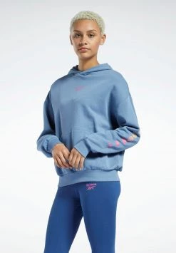 Reebok Classic Sweat à Capuche Blue Femme