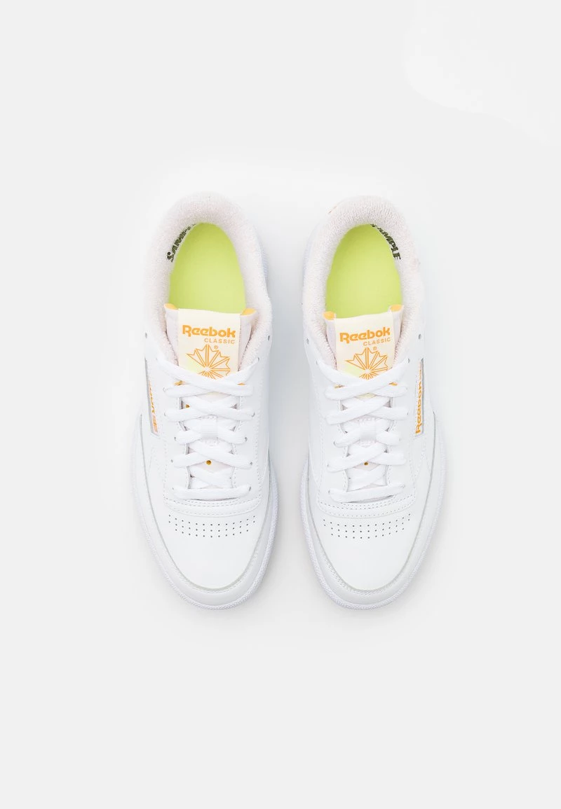Reebok Classic CLUB C 85 UNISEX Baskets Basses White/pale Yellow/bright Ochre 3 Reebok Classic CLUB C 85 UNISEX Baskets Basses White/pale Yellow/bright Ochre – Image 3