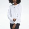Reebok Classic CLASSIC SMALL LOGO CASUAL Sweatshirt White Femme