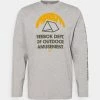 Reebok Classic Homme CAMPING GRAPHIC T Shirt à Manches Longues Medium Grey Heather