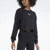 Reebok Classic T Shirt à Manches Longues Black Femme