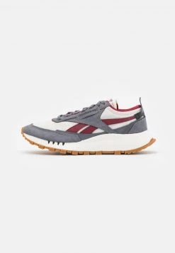 Reebok Classic CL LEGACY UNISEX Baskets Basses Cold Grey/chalk/classic Burgundy -Reebok Classic Soldes Magasin 2e465d48b9914e0db861fc4260f67376