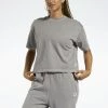 Reebok Classic T Shirt Basique Grey Femme