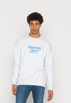 Reebok Classic VECTOR CREW Sweatshirt White Melange/essential Blue Homme