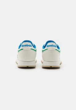 Reebok Classic CL LTHR GROW Baskets Basses Chalk/court Green/horizon Blue Unisex -Reebok Classic Soldes Magasin 37ded08c3b8c462f9776112415c33bc4