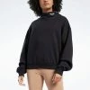 Reebok Classic Sweatshirt Black Femme