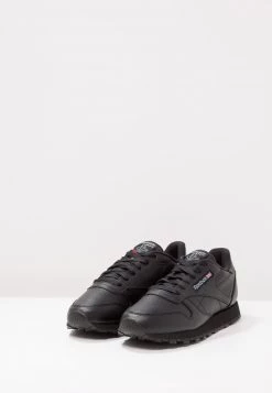 Reebok Classic CLASSIC LEATHER CUSHIONING MIDSOLE SHOES Baskets Basses Black Femme -Reebok Classic Soldes Magasin 45cf0f3a709848848bd4b2b1800f26a1