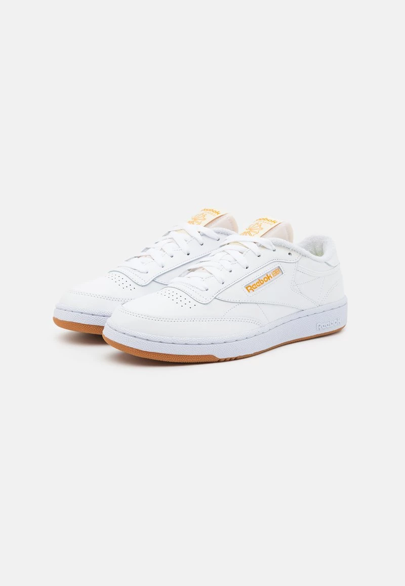 Reebok Classic CLUB C 85 UNISEX Baskets Basses White/pale Yellow/bright Ochre 2 Reebok Classic CLUB C 85 UNISEX Baskets Basses White/pale Yellow/bright Ochre – Image 2