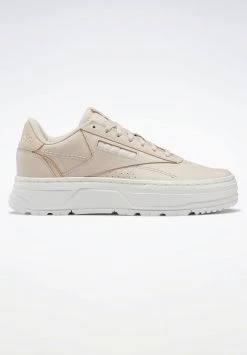 Reebok Classic CLUB C DOUBLE GEO Baskets Basses Soft Ecru/soft Ecru/chalk Femme -Reebok Classic Soldes Magasin 56a9b6514bd7432b903f2091beeceaea