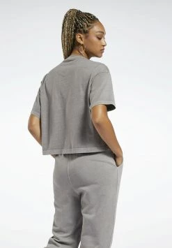 Reebok Classic T Shirt Basique Grey Femme -Reebok Classic Soldes Magasin 59020c5fb8054a18a9ce9ae92d33e16d