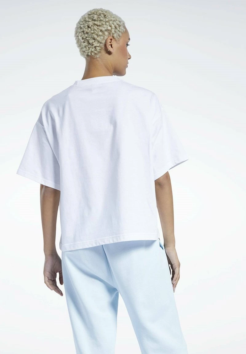 Reebok Classic Femme T Shirt Basique White 3 Reebok Classic Femme T Shirt Basique White – Image 3