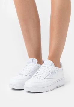 Reebok Classic CLUB C DOUBLE Baskets Basses Footwear White/cold Grey Femme