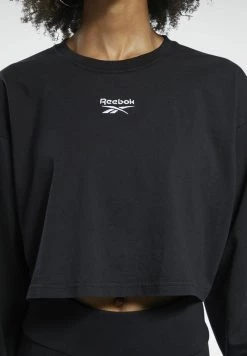 Reebok Classic T Shirt à Manches Longues Black Femme -Reebok Classic Soldes Magasin 8614b6cd4a0e4b94b47aa2c9970bf6de