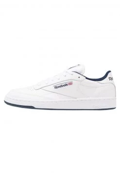 Reebok Classic CLUB C 85 LEATHER UPPER SHOES Baskets Basses White/navy Unisex