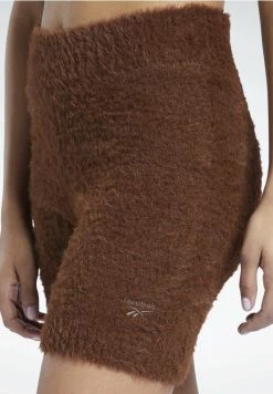 Reebok Classic COZY Short Brown Femme -Reebok Classic Soldes Magasin 99729eb9d5214a6e97faed704d4890ad