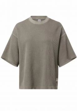 Reebok Classic NATURAL DYE WAFFLE T Shirt Basique Grey Femme -Reebok Classic Soldes Magasin a030449e6a674da3b4903fa4ac2d901a