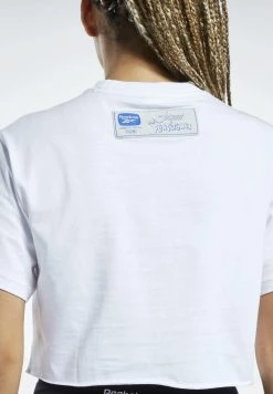 Reebok Classic Femme T Shirt Imprimé White -Reebok Classic Soldes Magasin a036dc6aaace4b25a9084f4afc10dadc