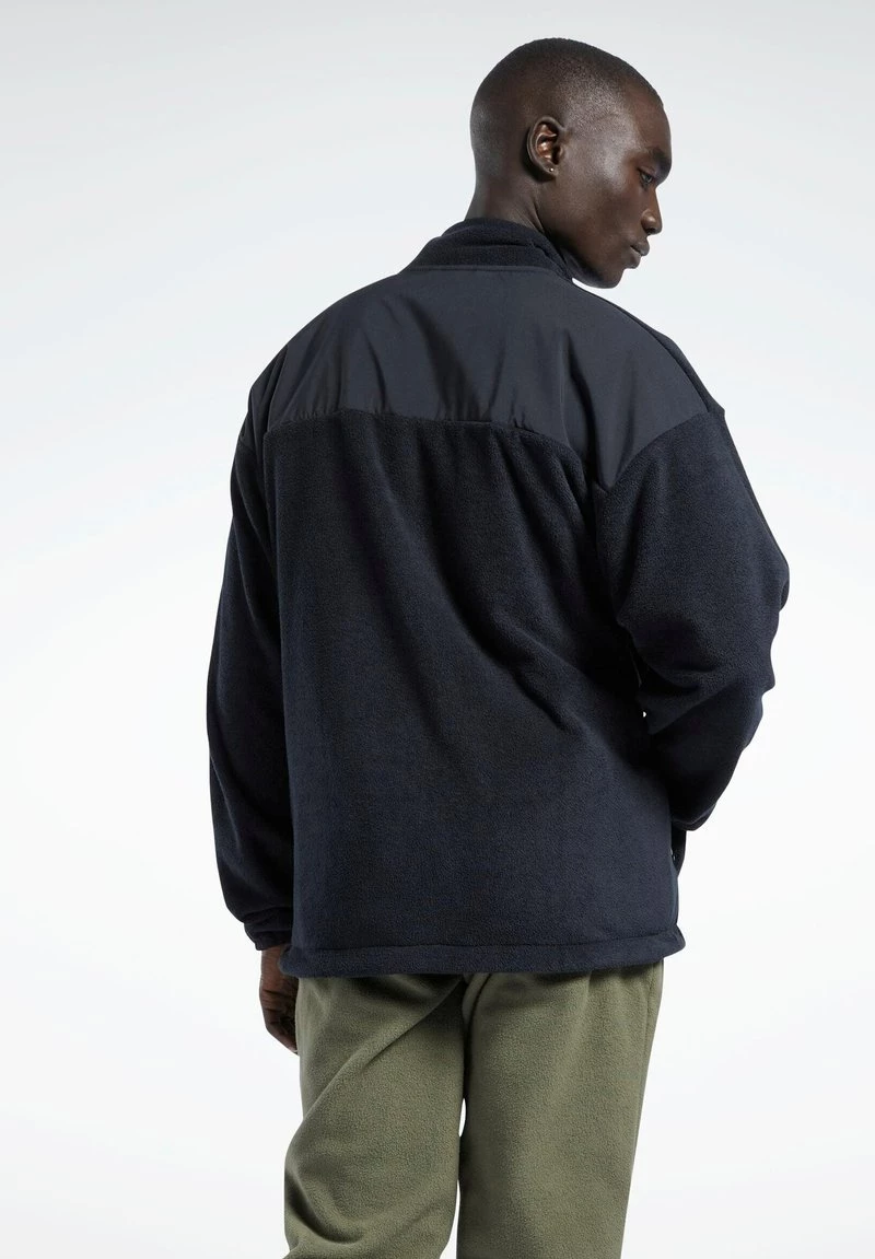 Reebok Classic Homme VECTOR Veste Polaire Black 3 Reebok Classic Homme VECTOR Veste Polaire Black – Image 3