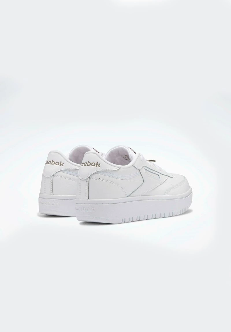 Reebok Classic Enfant CLUB C DOUBLE Baskets Basses White 3 Reebok Classic Enfant CLUB C DOUBLE Baskets Basses White – Image 3