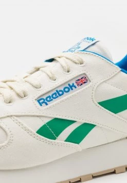 Reebok Classic CL LTHR GROW Baskets Basses Chalk/court Green/horizon Blue Unisex -Reebok Classic Soldes Magasin a86ae2e91ec74285be9d4cd8792f4c69