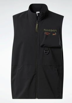 Reebok Classic Unisex Veste Sans Manches Black -Reebok Classic Soldes Magasin ad5f34cb6ad94e5c8489aa2b2c812d66