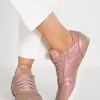 Reebok Classic Femme CLASSIC LEATHER PEARLIZED Baskets Basses Rose Gold/white