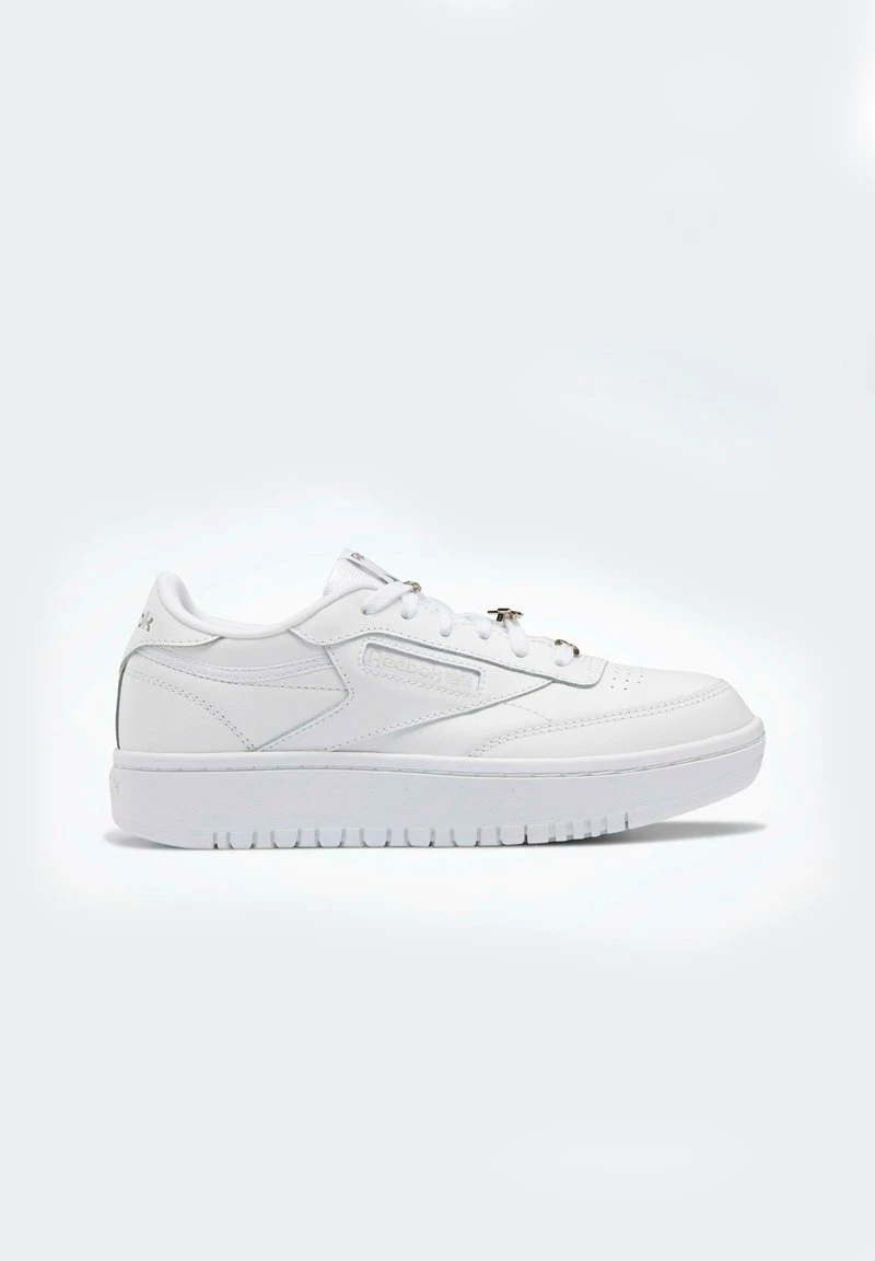 Reebok Classic Enfant CLUB C DOUBLE Baskets Basses White 11 Reebok Classic Enfant CLUB C DOUBLE Baskets Basses White – Image 11