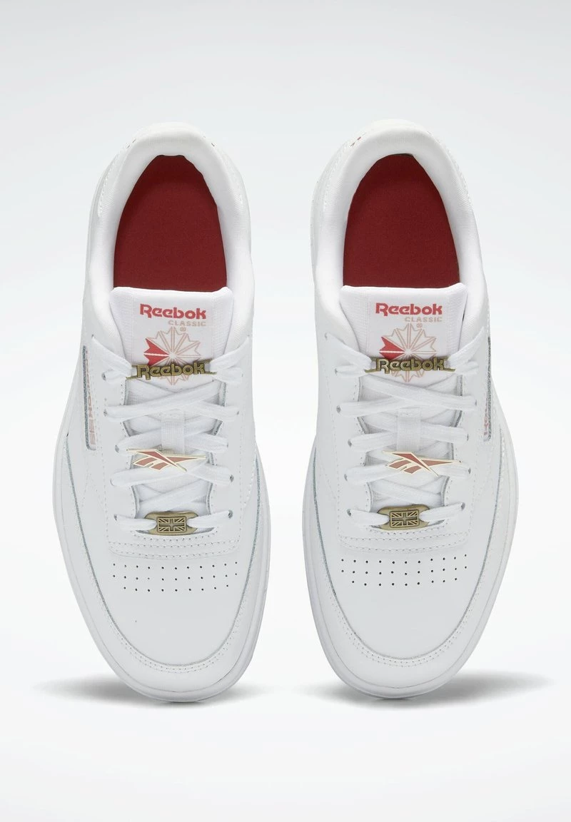 Reebok Classic CLUB C DOUBLE Baskets Basses White Enfant 6 Reebok Classic CLUB C DOUBLE Baskets Basses White Enfant – Image 6