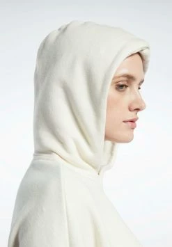 Reebok Classic Sweat à Capuche White Femme -Reebok Classic Soldes Magasin b1e4d6445af44b10bc3e883da03345b9