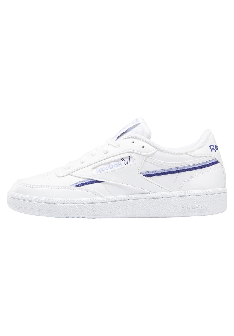 Reebok Classic Femme CLUB C 85 VEGAN Baskets Basses Ftwr White/lilac Glow/bold Purple 1 Reebok Classic Femme CLUB C 85 VEGAN Baskets Basses Ftwr White/lilac Glow/bold Purple