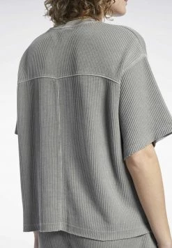 Reebok Classic NATURAL DYE WAFFLE T Shirt Basique Grey Femme -Reebok Classic Soldes Magasin c9f83d1c62f0491d95acc442c5a6c759