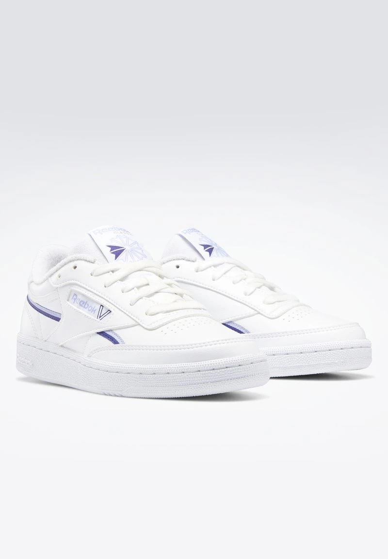 Reebok Classic Femme CLUB C 85 VEGAN Baskets Basses Ftwr White/lilac Glow/bold Purple 7 Reebok Classic Femme CLUB C 85 VEGAN Baskets Basses Ftwr White/lilac Glow/bold Purple – Image 7