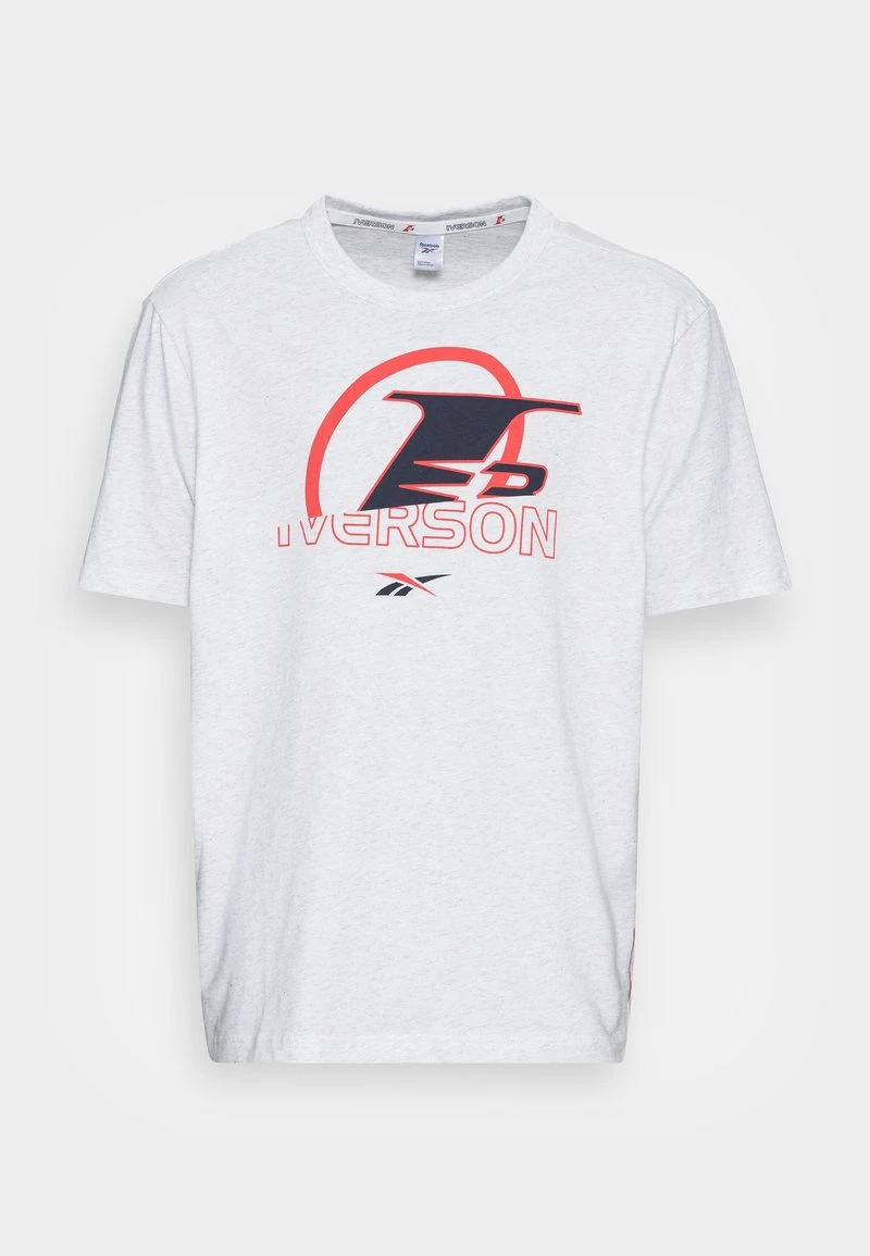 Reebok Classic Homme IVERSON T Shirt Imprimé White Melange 4 Reebok Classic Homme IVERSON T Shirt Imprimé White Melange – Image 4