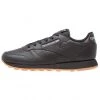 Reebok Classic CLASSIC LEATHER CUSHIONING MIDSOLE SHOES Baskets Basses Black Femme