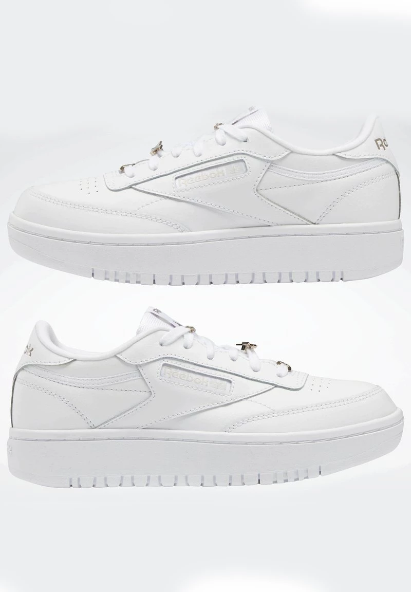 Reebok Classic Enfant CLUB C DOUBLE Baskets Basses White 8 Reebok Classic Enfant CLUB C DOUBLE Baskets Basses White – Image 8