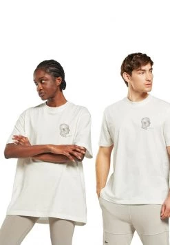 Reebok Classic GS DATA FITNESS UNISEX T Shirt Imprimé White -Reebok Classic Soldes Magasin df5a8b70178e44e3b17871090ca1a64d