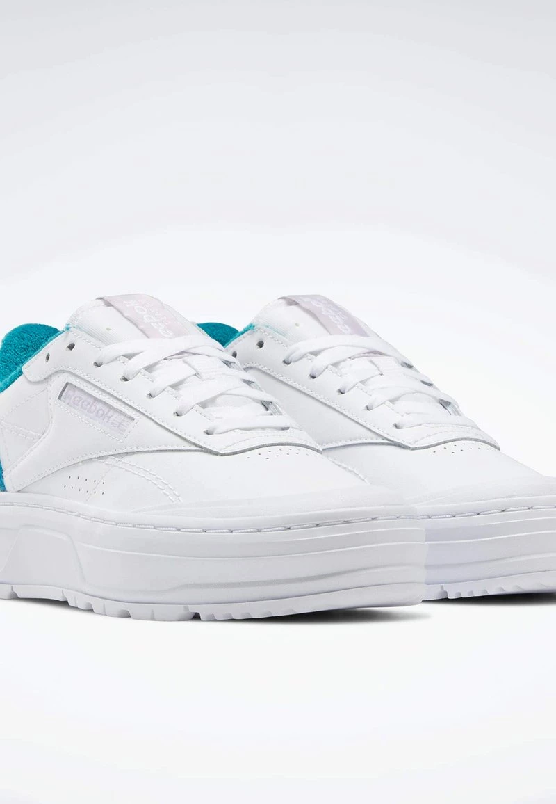 Reebok Classic SCARPE CLUB C DOUBLE GEO Baskets Basses White Femme 3 Reebok Classic SCARPE CLUB C DOUBLE GEO Baskets Basses White Femme – Image 3