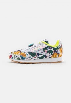 Reebok Classic JURASSIC PARK CL UNISEX Baskets Basses Black/footwear White/acid Yellow