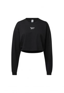 Reebok Classic T Shirt à Manches Longues Black Femme -Reebok Classic Soldes Magasin eeea2eb597a44ecc9004980ef9739e75