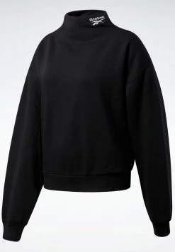 Reebok Classic Sweatshirt Black Femme -Reebok Classic Soldes Magasin eef6e2fab8d94ee5a2b1ae518177fe59