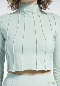 Reebok Classic LONG SLEEVE T Shirt à Manches Longues Green Femme -Reebok Classic Soldes Magasin f3f024c78f6047c9a3e9c7138e749f07